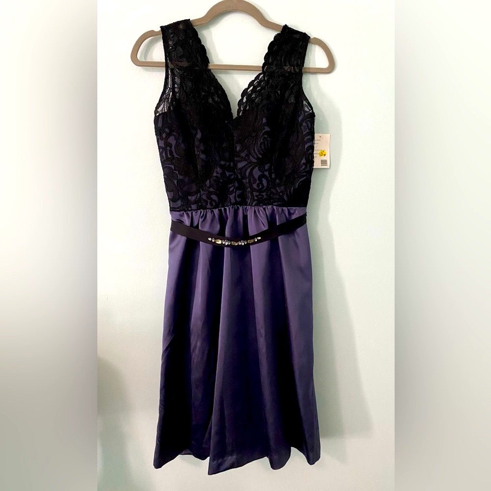 After Six amethyst dress - Picture 2 of 8